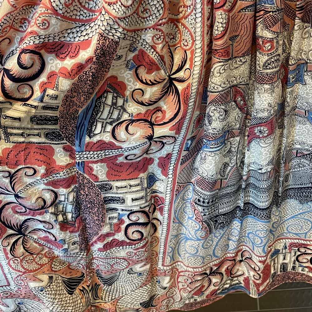 Anthropologie silk dress, size small - Picture 3 of 4